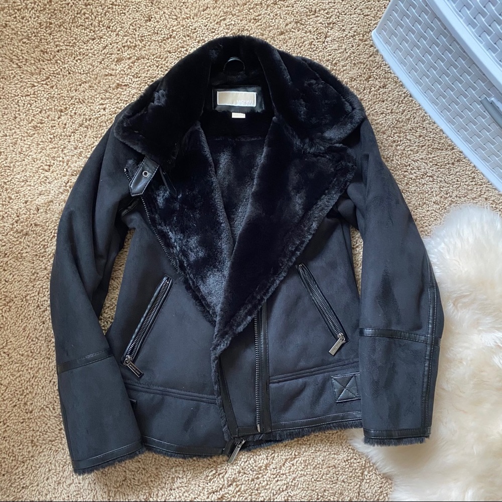 Michael Kors Faux Fur lined Coat
